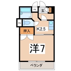 メイリリー幸町の物件間取画像